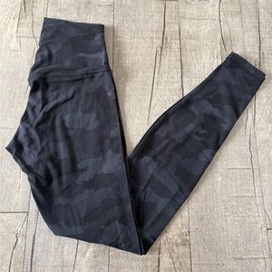 lululemon athletica Black Camo Align Leggings 28in